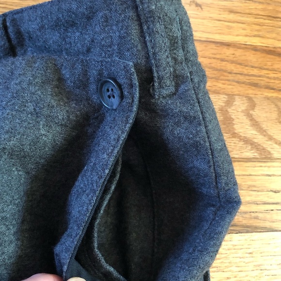 FWK Engineered Garments Marine Pant sailor straight wide leg trousers grey large - Picture 7 of 16